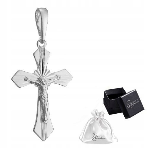  Silberkreuz, pr. 925 Katholisches Kreuz mit Jesus Christus