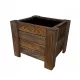  ZPD Blumentopf 40 cm x 40 x 32 cm Palisanderholz