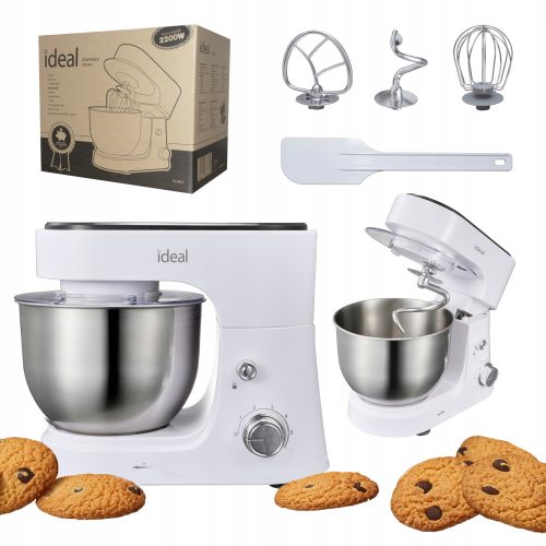 Ideal IK2901 2200 W weiße Küchenmaschine