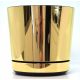  Blumentopf 31 x 32,5 cm, Kunststoff, gold