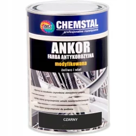 CHEMSTAL Ankor Korrosionsschutzfarbe schwarz 10 l