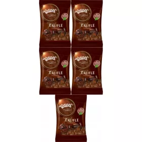   Wawel Trüffelpralinen in Schokolade – Premium Qualität, 1kg Packung x5