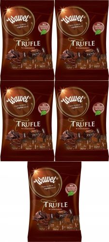 Wawel Trüffelpralinen in Schokolade – Premium Qualität, 1kg Packung x5