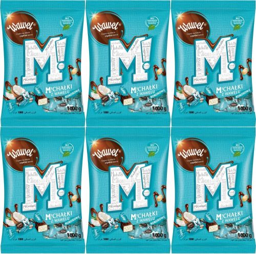 Wawel Kokosowe Michałki - Exklusive Kokosnusspralinen 6x1kg