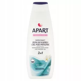  Apart Badeflüssigkeit + Gel Weiße Blumen 900ML