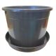  Blumentopf DonKwiat 42 cm x 42 x 30 cm Durchmesser 42 cm Kunststoff schwarz