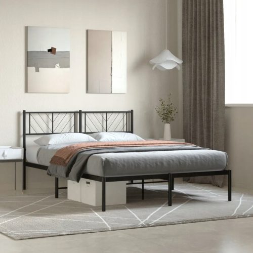  VidaXL 372180 Metallbett 140x200 schwarz