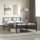  VidaXL 372198 Metallbett 140x200 schwarz
