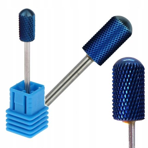  Wolframkarbid-Karbidschneider, abgerundeter Zylinder, mittelblau