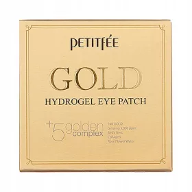    Petitfee Gold Hydrogel Eye Patch Hydrogel Augenklappen 60 Stück
