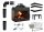 Kamineinsatz Kamin einfach 8 links BS-Set