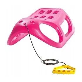  KLEINER SEAL-KUNSTSTOFFSCHLITTEN, ROSA PROSPERPLAST