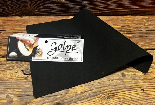  Golpe MT1 Antirutsch-Gitarrenstabilisierungsmatten, schwarz, 2 Stk.