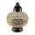  ANRUFKERZE MAX BUNTGLAS DURCHGEBRACHT PREMIUM GOLD 36 CM