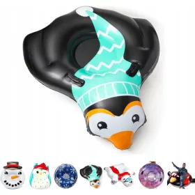    PINGUIN-SCHNEERADREIFEN FÜR KINDER UND ERWACHSENE IM SCHNEE