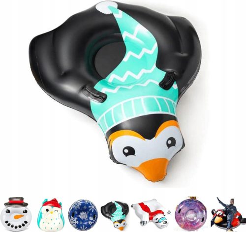  PINGUIN-SCHNEERADREIFEN FÜR KINDER UND ERWACHSENE IM SCHNEE