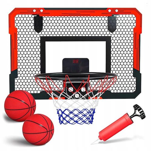 Indoor-Hoop für Kinder – Mini-Tür-Basketballkorb mit 2 Bällen