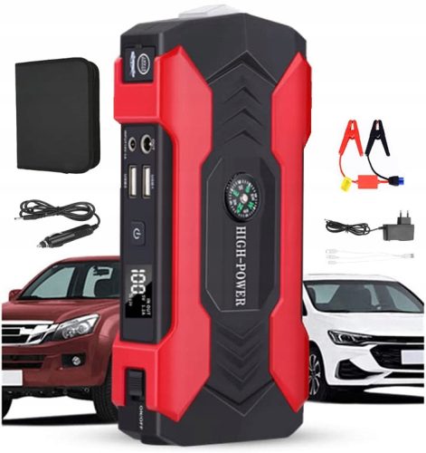  JUMP STARTER, KABELLOSES LADEGERÄT, TRAGBARES AUTOBATTERIE-LADEGERÄT 800A 28000MAH