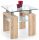  Halmar Diana H quadratische Bank 60 x 60 x 55 cm Sonoma-Eiche