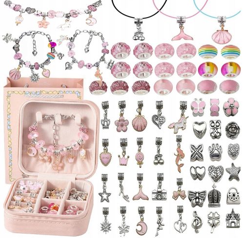  Ein Set zur Herstellung von Armbändern und Halsketten für Kinder