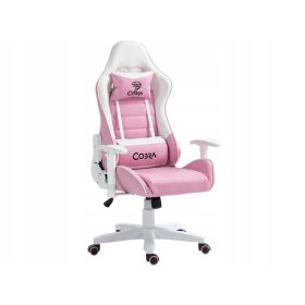  COBRA Rebel CR203 Gaming-Stuhl Rosa und Weiß