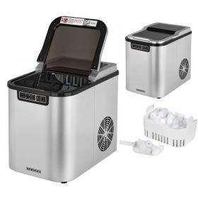    HEINRICH'S HEM 8843 Eiswürfelbereiter Silber/Grau 150 W