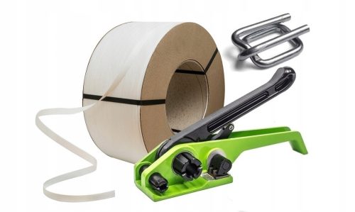 16-mm-VERPACKUNGSSET zum Umreifen von Paketen auf Paletten