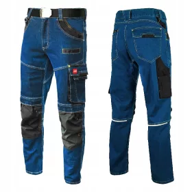 ART.MAS Jeans Stretch lange Arbeitshose, XXL