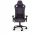  Corsair T3 Rush Drehbarer Gaming-Stuhl, Stoff Lila und Schwarz