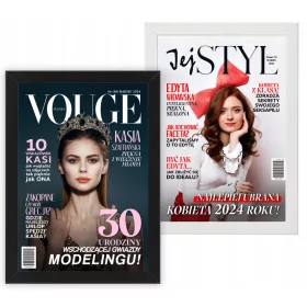  Cover GEBURTSTAG GESCHENK Playboy Vogue A4 RAHMEN