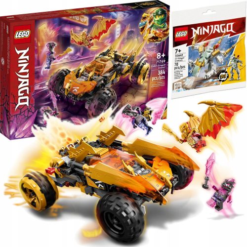  LEGO Ninjago Coles Drachenkreuzer 71769 + LEGO Ninjago Eisdrache 30649