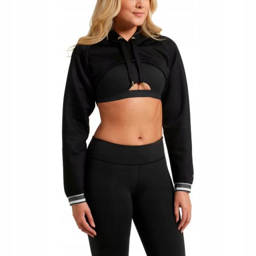  865 Damen Hoodie Short Puma TOP Fitness PUMA dryCELL L
