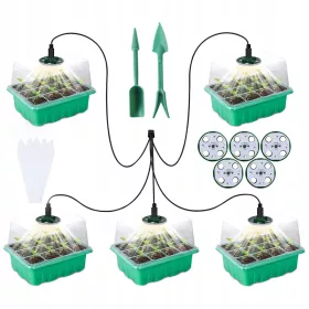  Blumentopf 18,3 cm x 14,3 x 11,3 cm, Kunststoff, Grüntöne