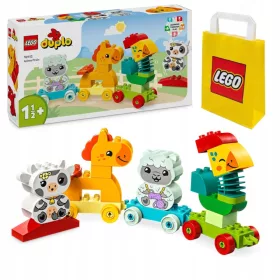  LEGO Duplo 10412 Tierzug + LEGO Papiertüte
