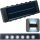  Gartenwandleuchte Decorya schwarz, integrierte 2-W-LED-Quelle