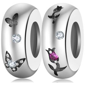    Anhänger für Armbänder Charms Stopper Silber pr. 925 TRUSKY MODA Charms