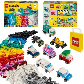    LEGO Classic 11036 Kreativfahrzeuge + VP-Papiertüte LEGO 6315794 Groß