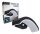  Schwarze Masterled-Gartenwandleuchte mit integrierter 9-W-LED-Quelle