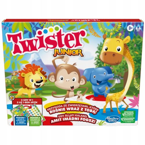  HASBRO Game Twister Junior Brett mit Tieren