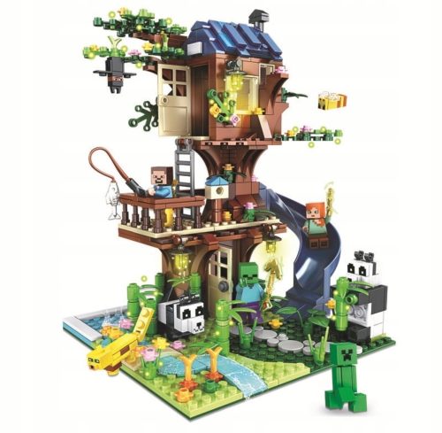  Minecraft Tree House Blöcke 406 Stück.