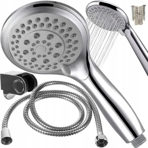 Ruhhy Aufputz-Duschset Handbrause-Schlauchhalter-Duschset
