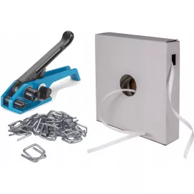 12 mm PP-Klebebandspanner-Umreifungswerkzeug-Set