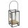  H&S Dekoration Metalllaterne 21 cm