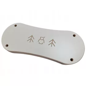 Gutes Holz: Holzschaukel weiß