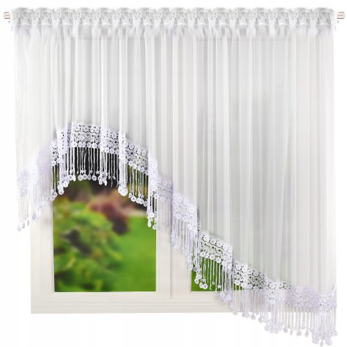 Vorhänge, Vorhänge bereit Klassischer Voile-Vorhang 400 cm x 180