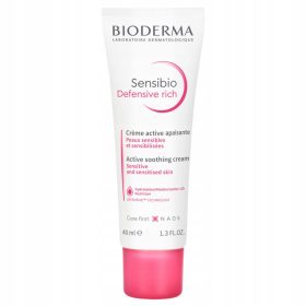   Bioderma Sensibio Defensive Rich Aktywna pielęgnacja wzmacniająca zdolności obronne skóry 40 ml