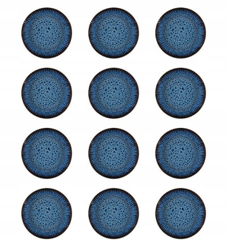 SET TELLER UND SCHALEN Lubiana Daisy Steinzeug Cosmos Dessertteller 21 cm