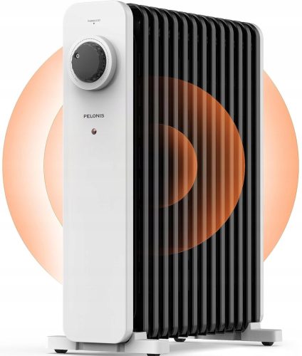 Eldom 2500 W Ölradiator, schwarz