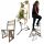 HOME SPIELZEUG Leiter 0,86 m Holz