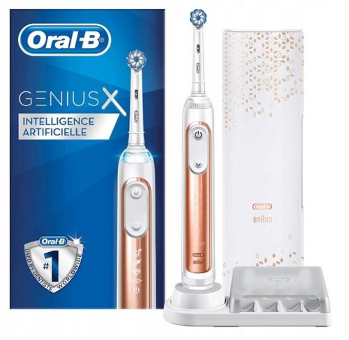  Oral-B Genius X 20000N Roségold elektrische Zahnbürste D706.543.6x
